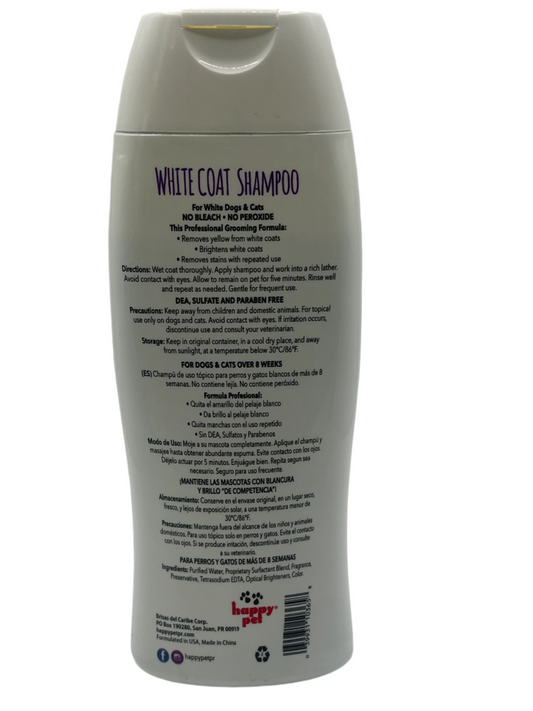Happy Pet Champú blanqueador