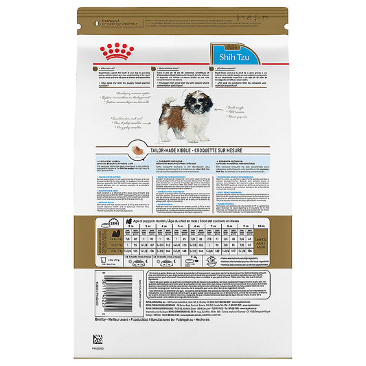 Royal Canin Shih Tzu Puppy 2.5 lbs