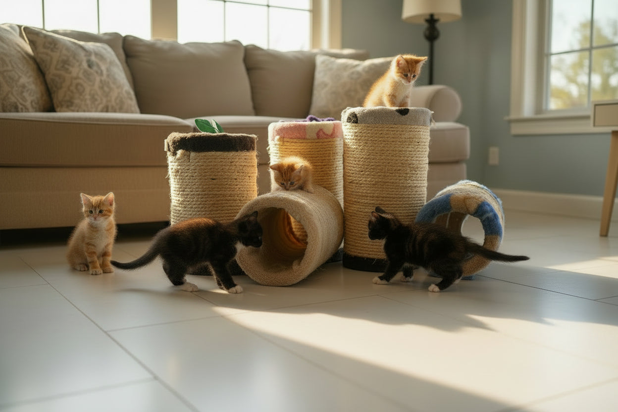 juguete de gato para raspar sus uñas