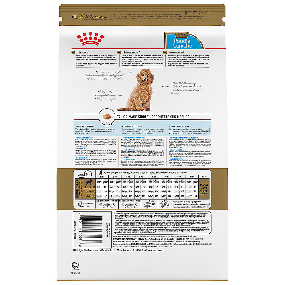Royal Canin Poodle Puppy 2.5 lbs