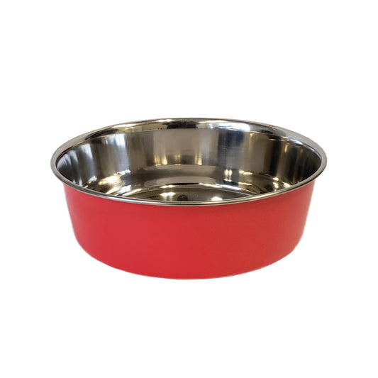 Heavy Gauge Stainless Steel Dog Bowl - Non Skid - 16OZ