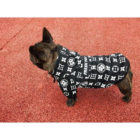 Monogram Hype Hoodie | Dog Clothing