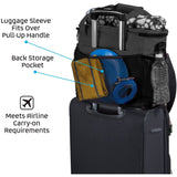 Bundle: ODG Week Away Bag TM (Med/Lg Dogs) (Black) and ODG Weekender Backpack TM (Black)