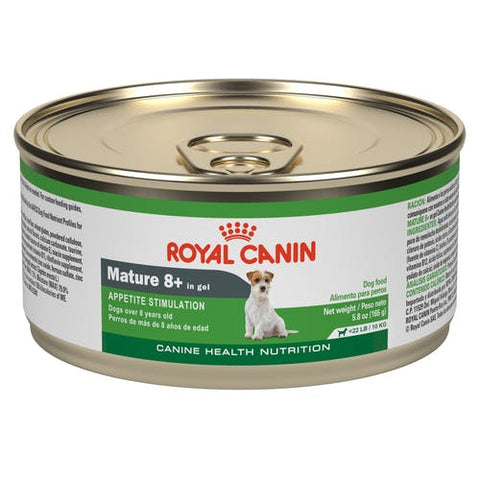 Royal Canin Mature 8+ Senior Wet- Caja de 24 latas de 5.2oz