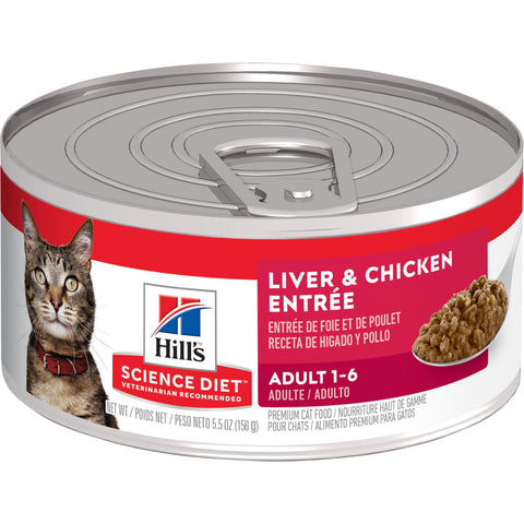 Hill's™ Science Diet™ Adult Liver & Chicken Entrée cat food